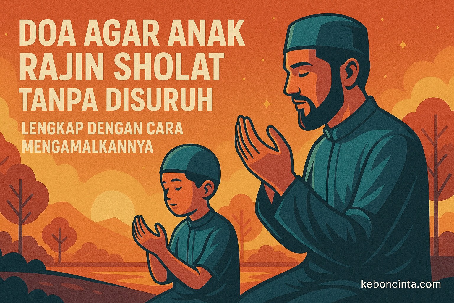 Doa Agar Anak Rajin Sholat Tanpa Disuruh, Lengkap dengan Cara Mengamalkannya